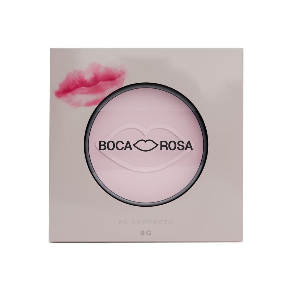 Pó Compacto Traslúcido Boca Rosa Jujuba FPS 30