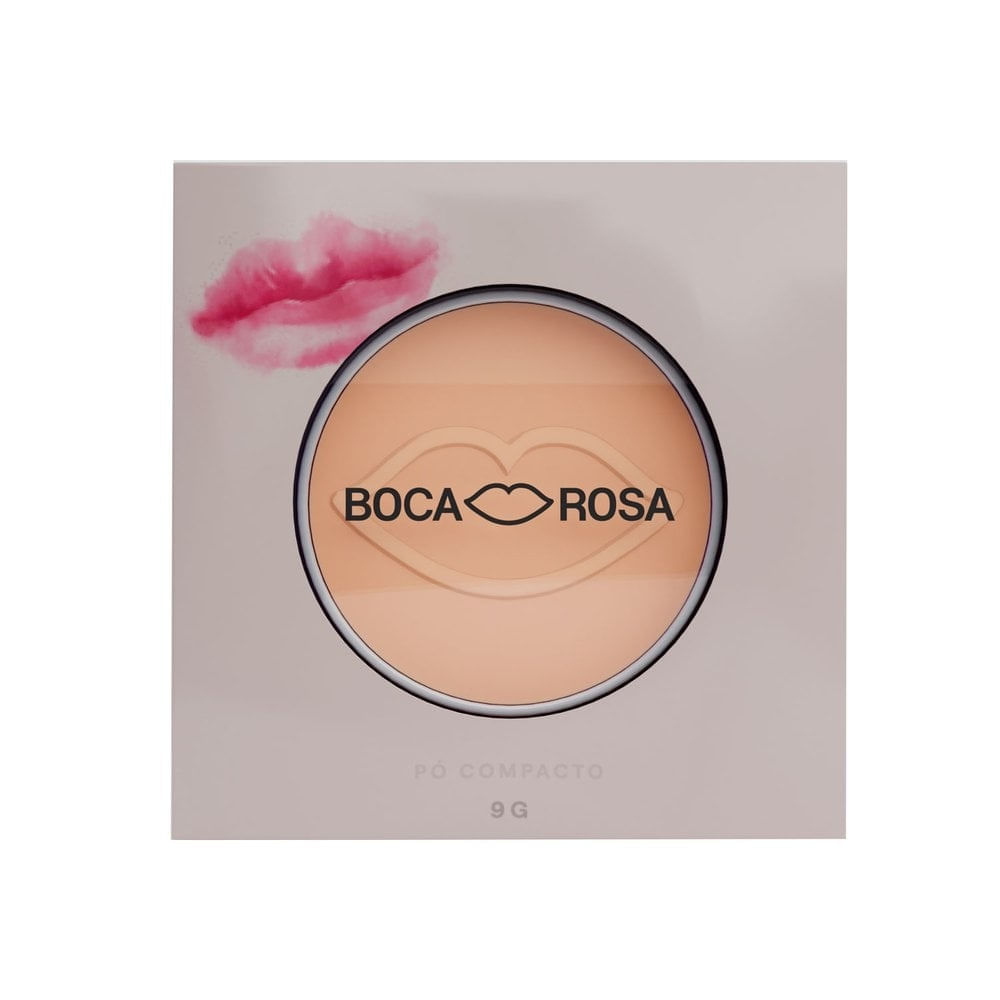 Pó Compacto Boca Rosa BR03 FPS 30