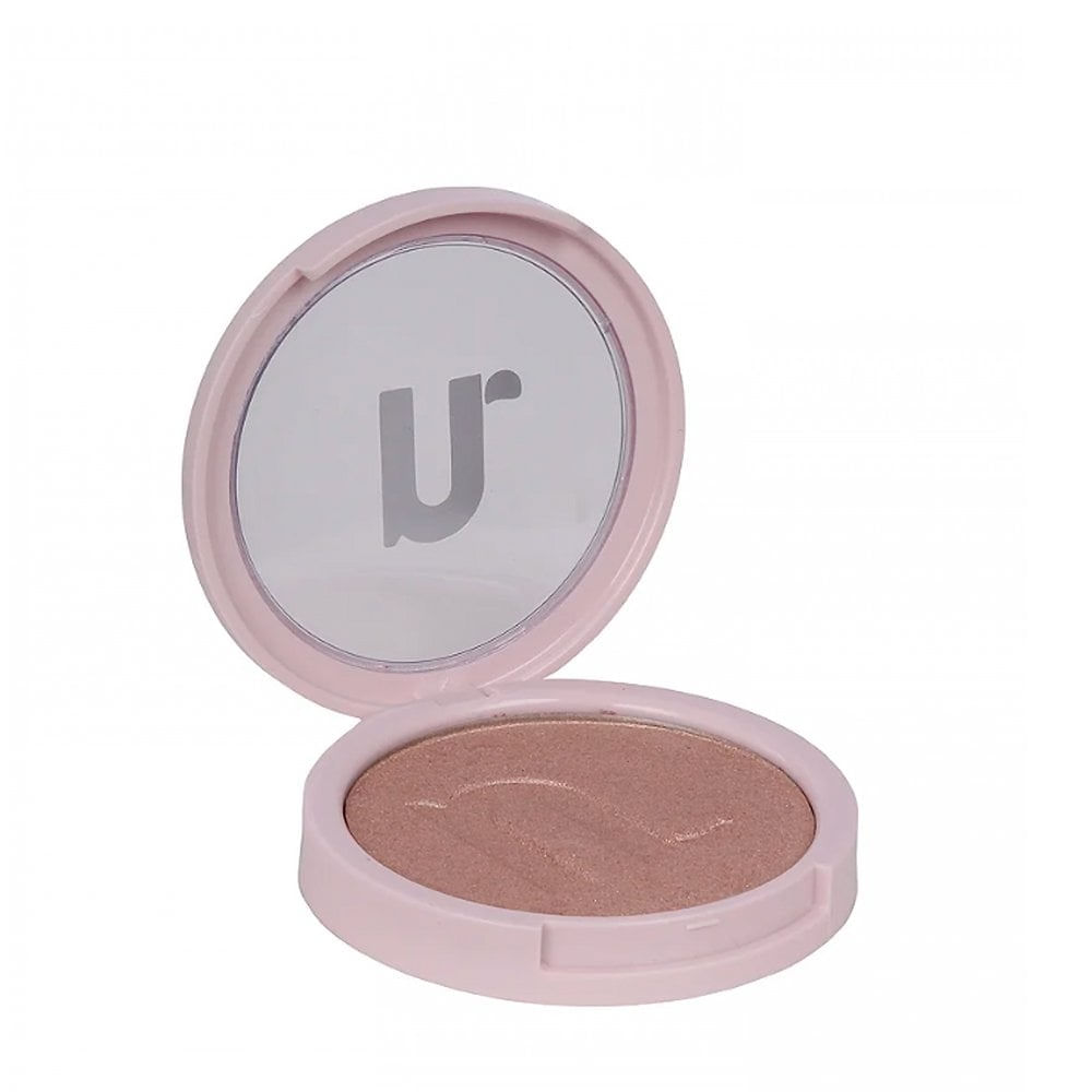 Iluminador Compacto Nina Make Up Instant Glow Champagne 02