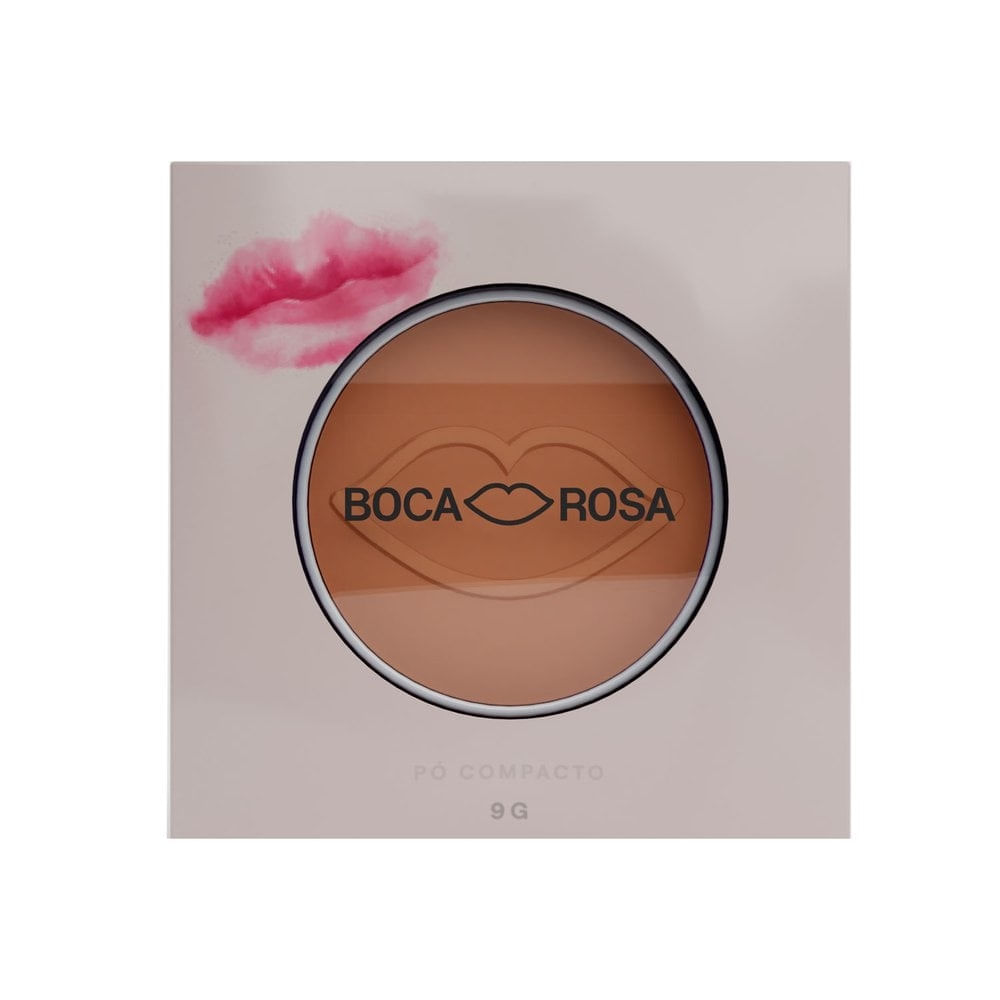 Pó Compacto Boca Rosa BR06 FPS 30