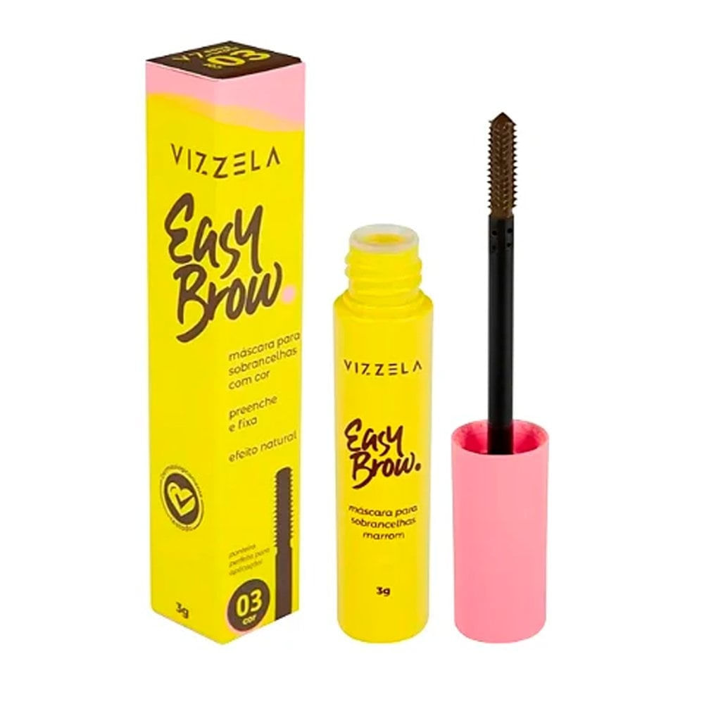 Máscara Sobrancelha Vizzela Easy Brow 03