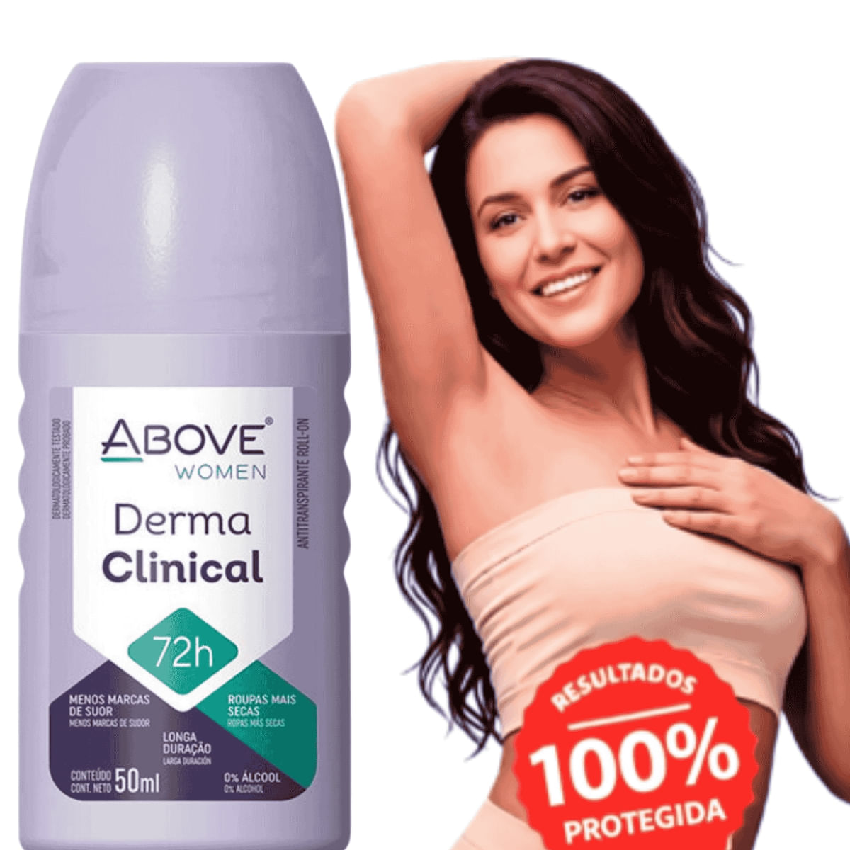 Roll On Above Dermaclinical Women 50ml