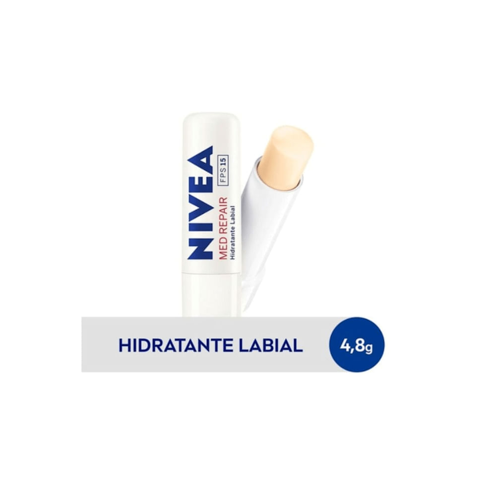 Nivea Protetor Labial Med Repair Fps15 4,8g