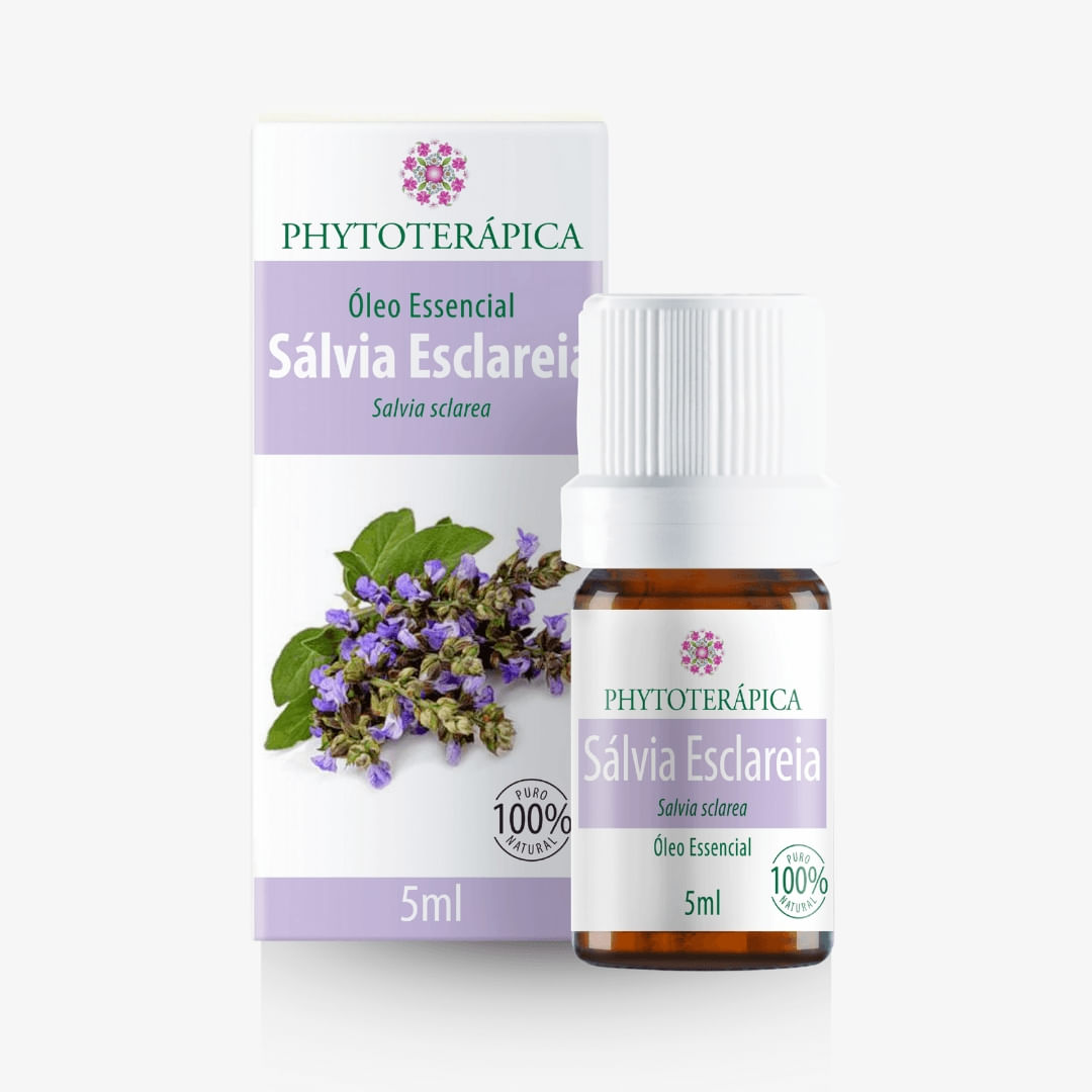 Óleo Essencial de Sálvia Esclareia - 5ml