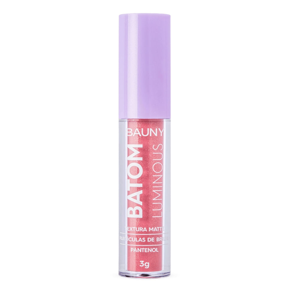 Bauny - Batom Líquido Luminous (candy luminous) - 3g