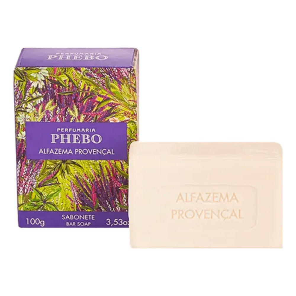 Sabonete Em Barra Alfazema Provençal 100g Phebo