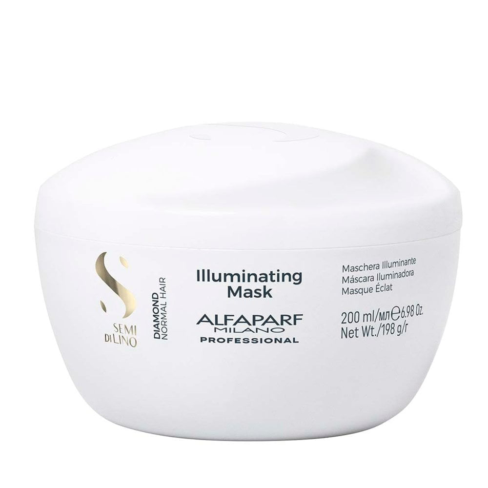 Máscara Alfaparf Semi Di Lino Diamond Illuminating - 200ml