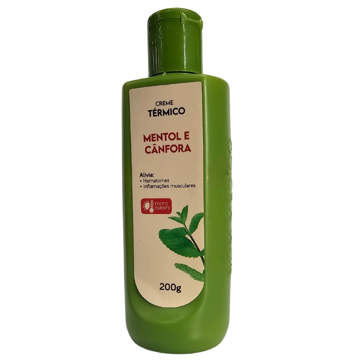 Creme Térmico Para Massagem Relaxante Com Mentol e Cânfora Bom