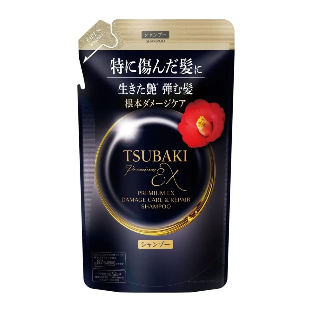 Tsubaki Premium Ex Damage Care & Repair Shampoo 300ml (Refil)