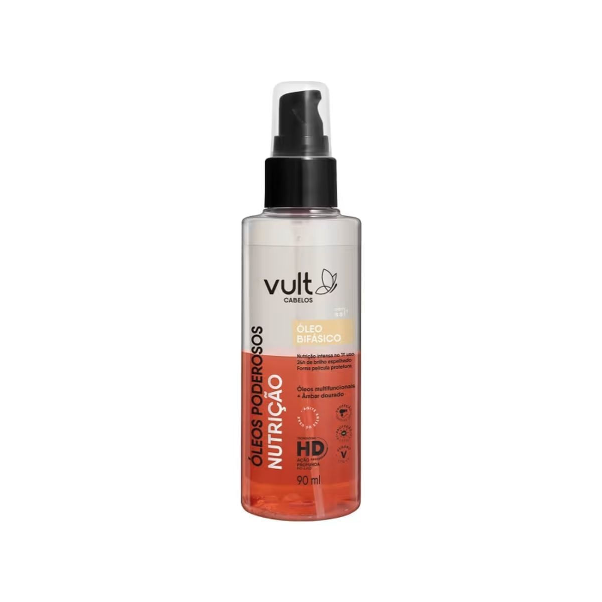 Óleo Bifásico Vult Cabelos Óleos Poderosos Nutrição 90ml