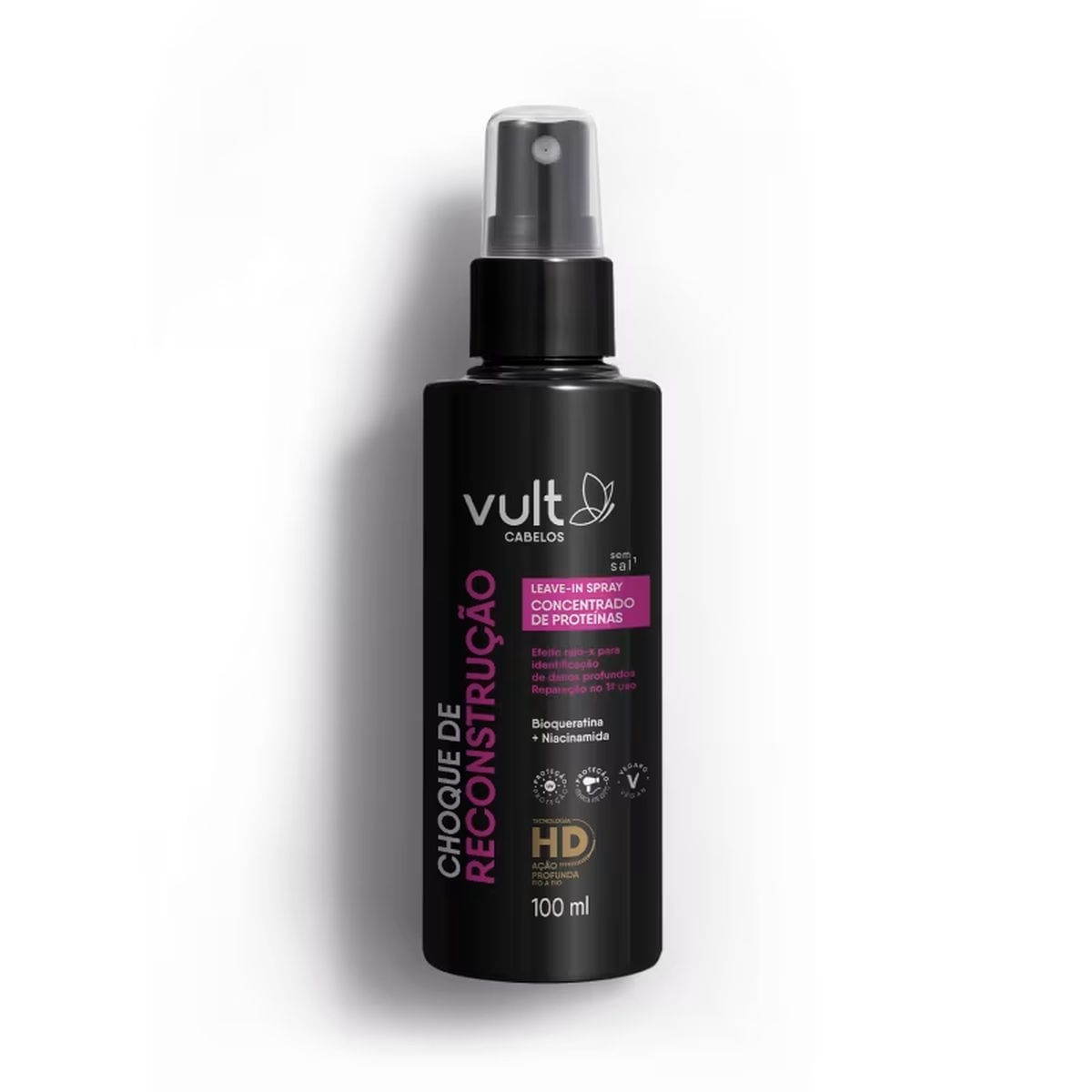 Leave-In Spray Vult Cabelos Choque de Reconstrução 100ml