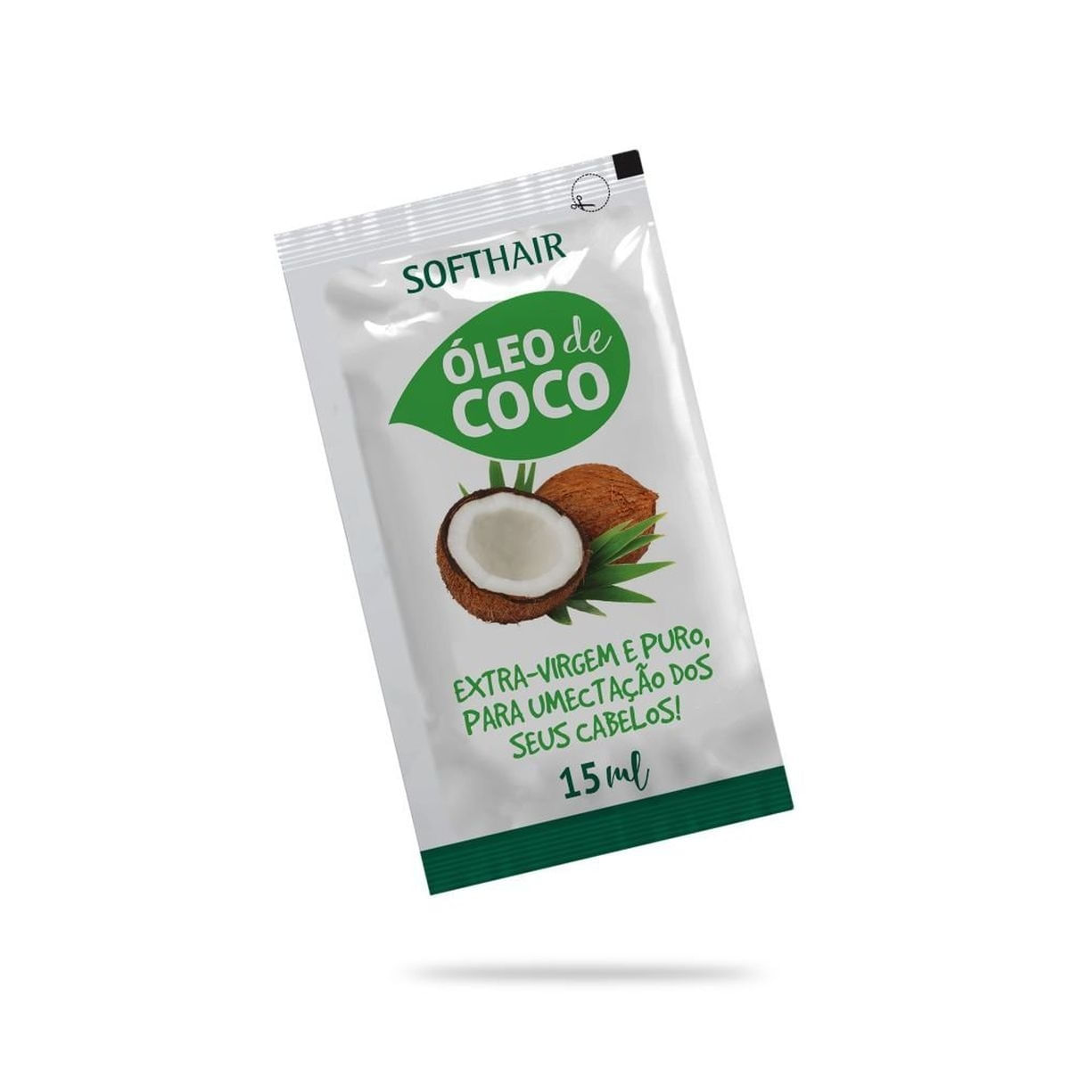 Soft Hair Sachê Óleo de Coco Extra Virgem 15ml