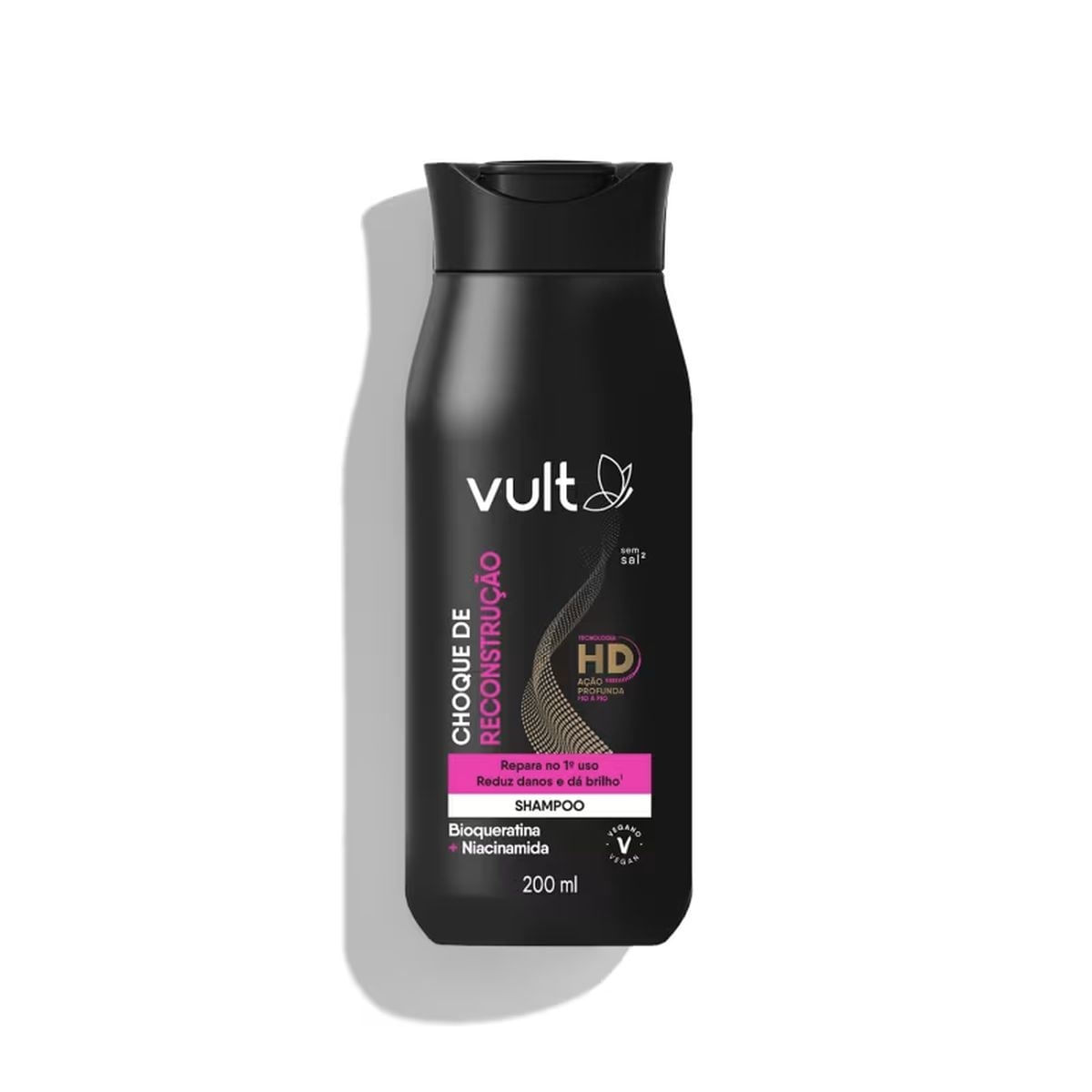 Shampoo Vult Cabelos Choque de Reconstrução 200ml