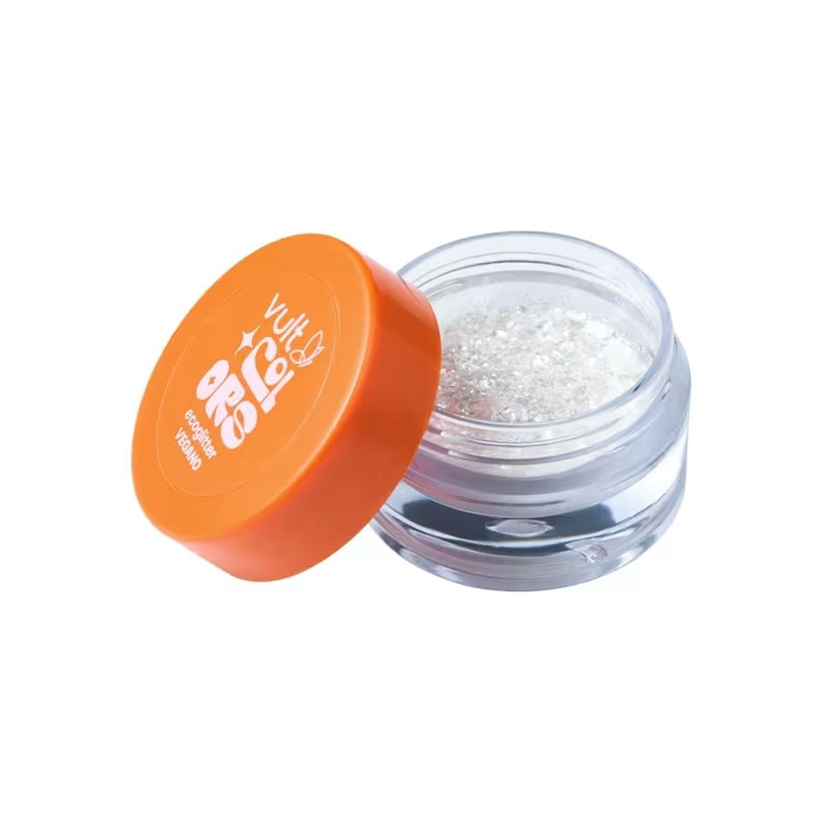 Ecoglitter Multifuncional Chuva de Prata Vult Colors 1g