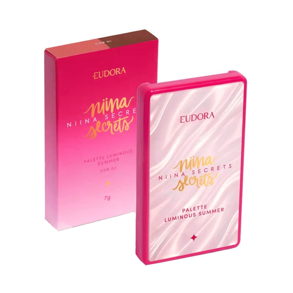 Paleta Niina Secrets Luminous Summer Multifuncional Cor 01