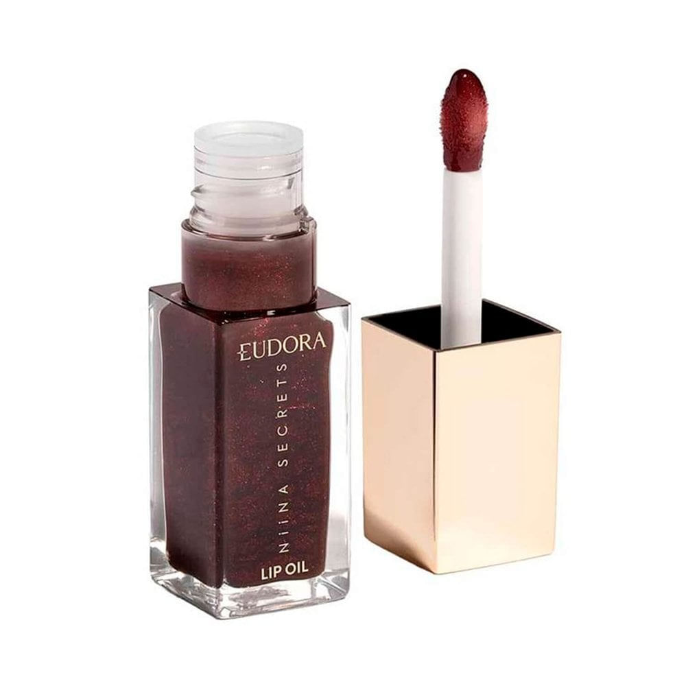 Lip Oil Niina Secrets Shine Flowers Rosa Eterna