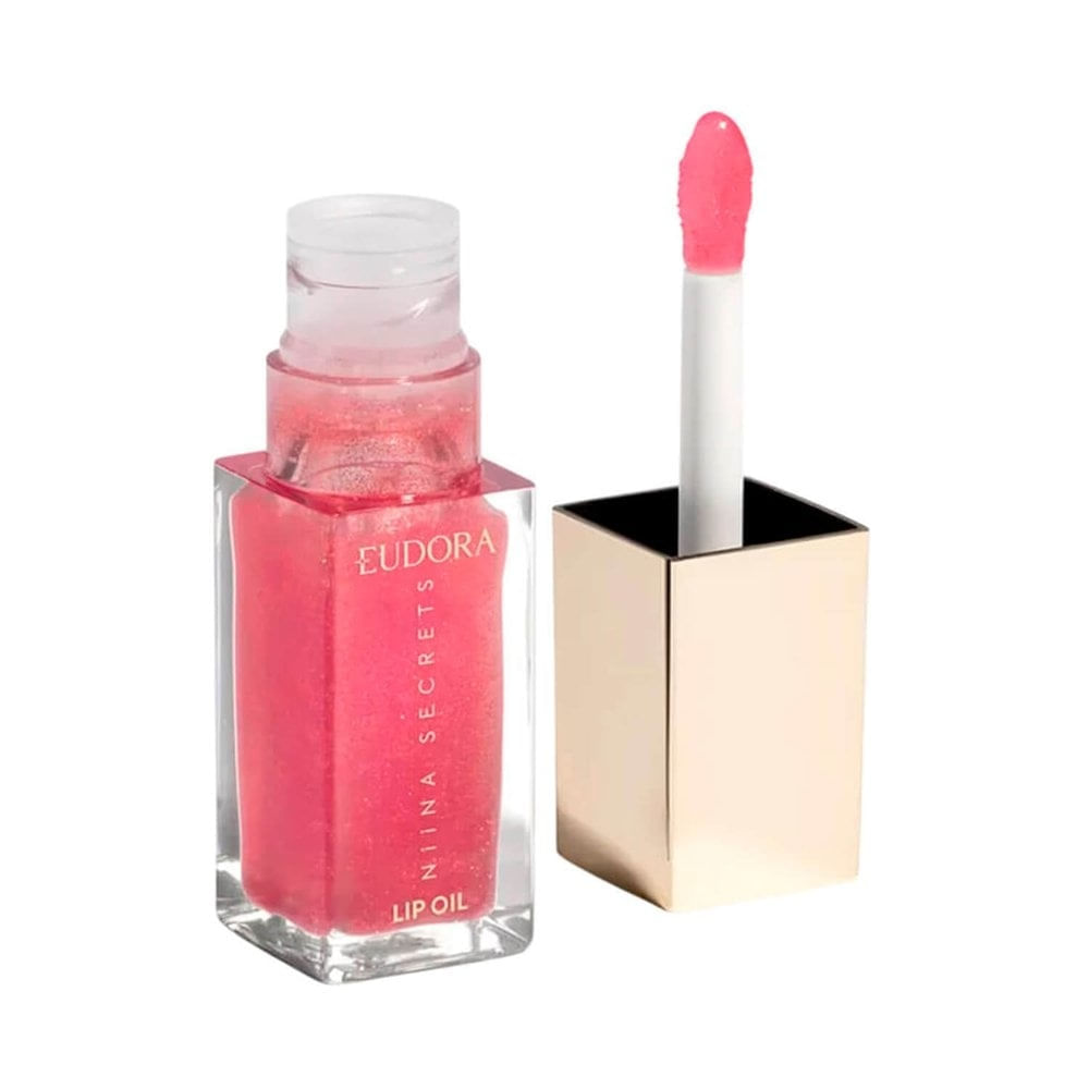 Lip Oil Niina Secrets Shine Flowers Rosa Sublime