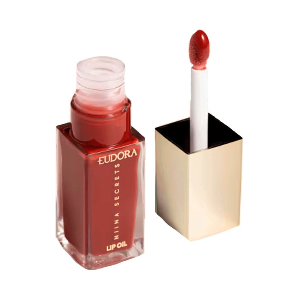Lip Oil Niina Secrets Shine Flowers Rosa Magnífica