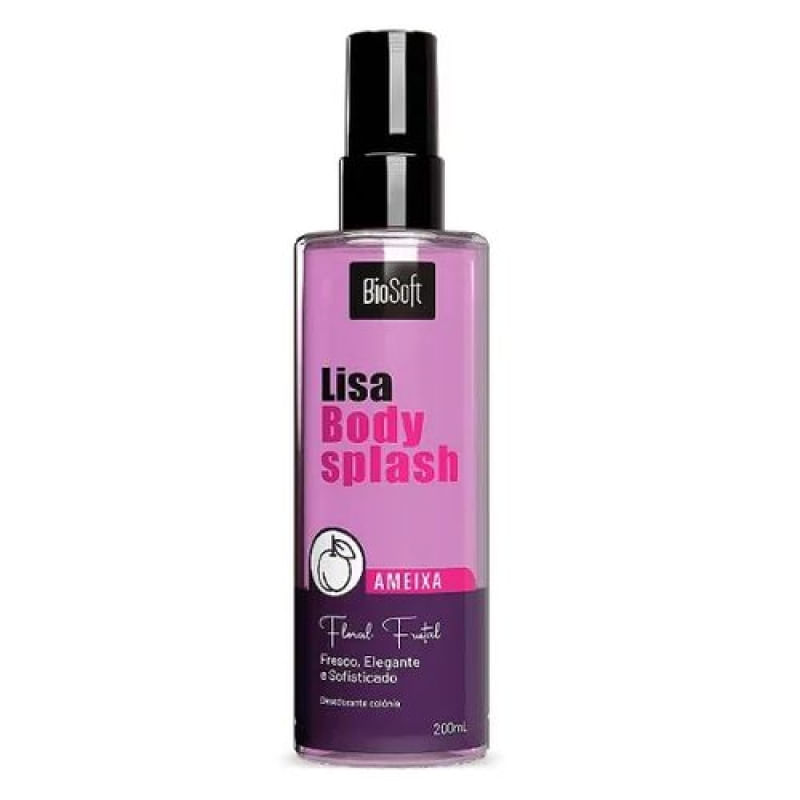 Bio Soft Body Splash Floral Frutal Ameixa 200ml