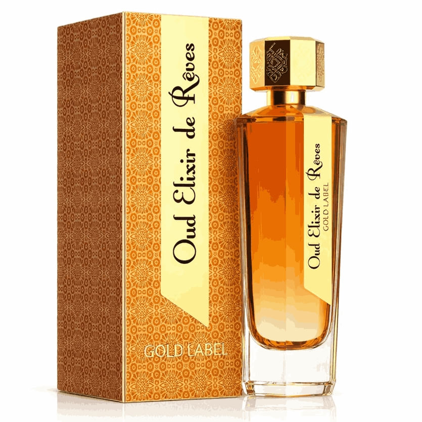 Perfume Oud Elixir D'Extase Gold Linn Young Feminino EDP 100ml