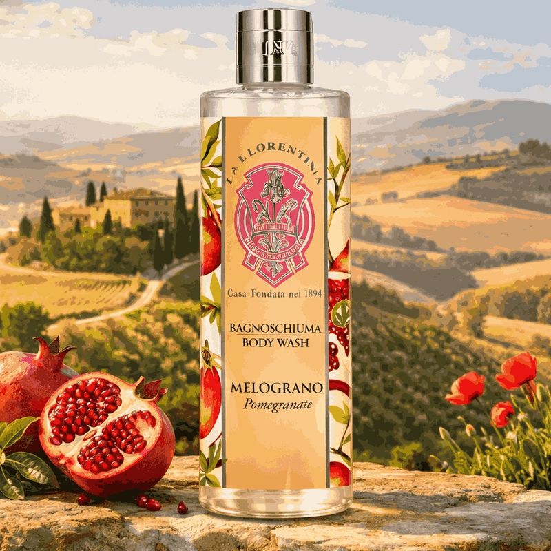 Espuma de Banho La Florentina Romã Pomegranate 500ml - Época