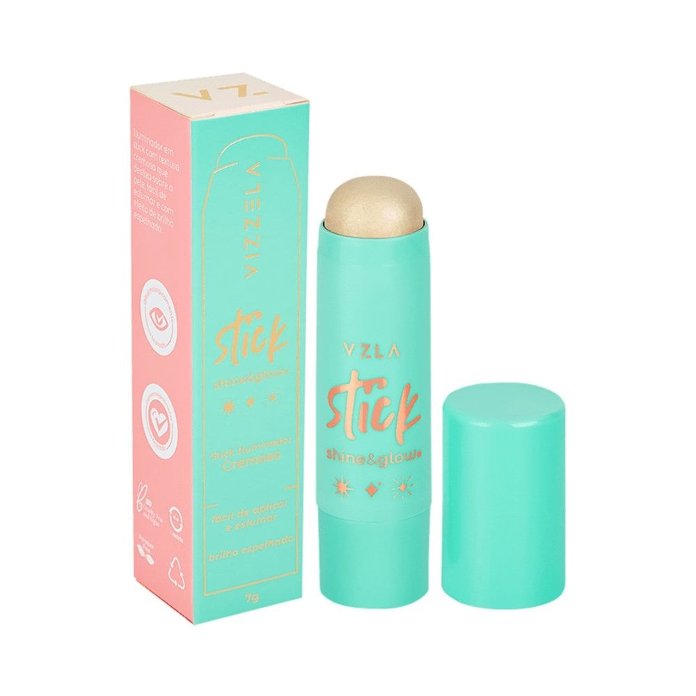 Iluminador Vizzela Stick Shine & Glow 01