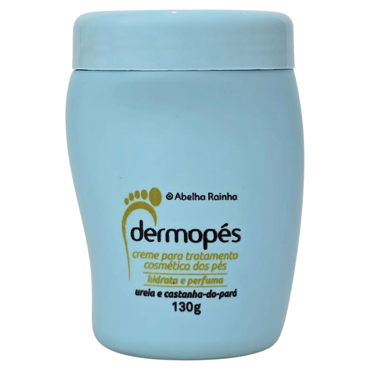 Creme para Pés Com Ureia e Castanha do Pará Dermopés Abelha Rainha 130g