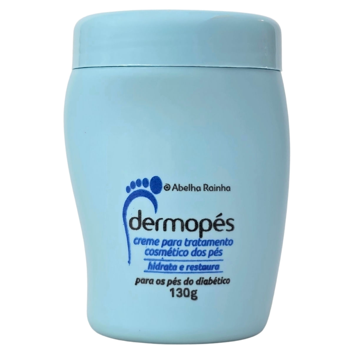 Creme para Pés do Diabético Hidrata e Restaura Dermopés Abelha Rainha 130g