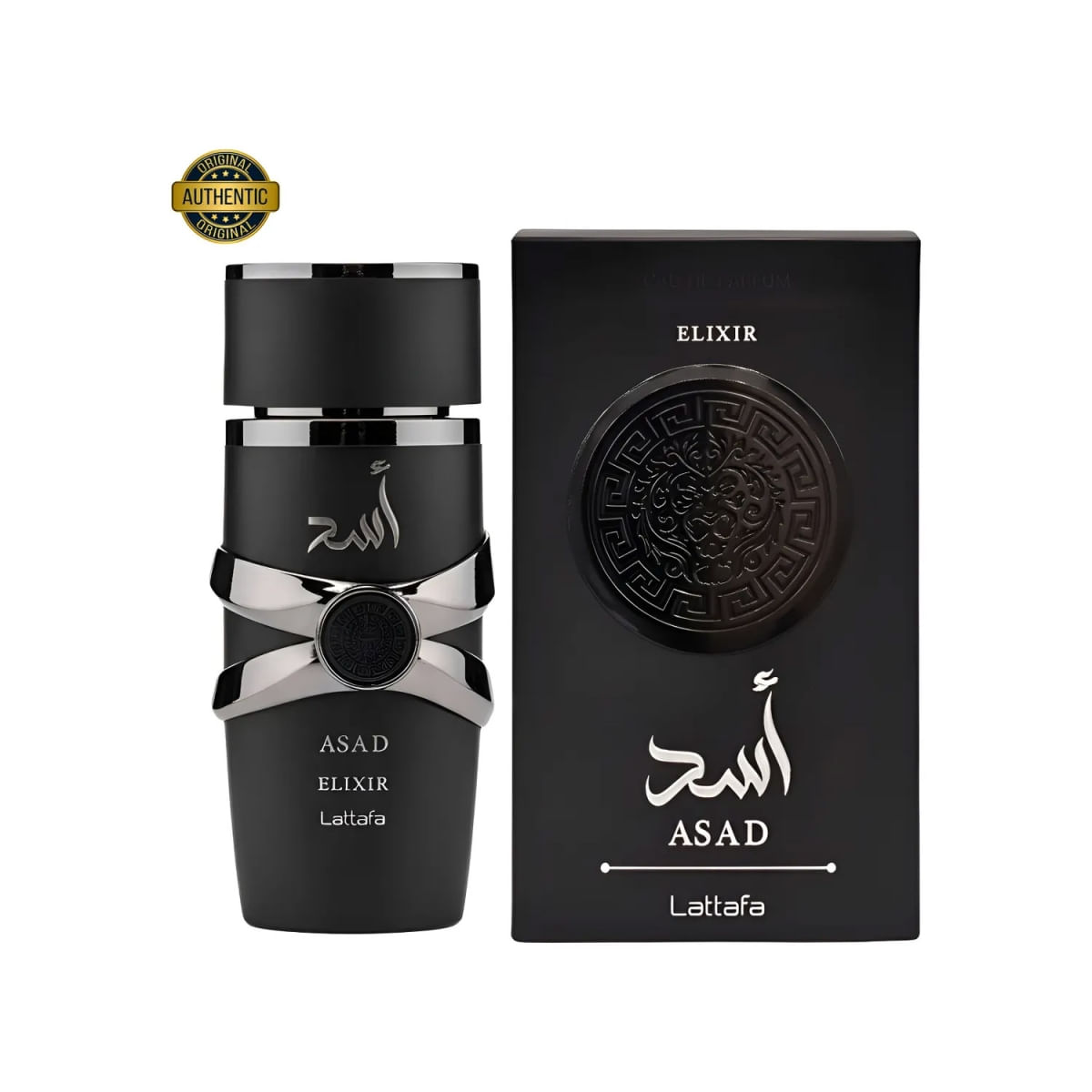 Asad Elixir Lattafa Perfume Árabe 100 Ml