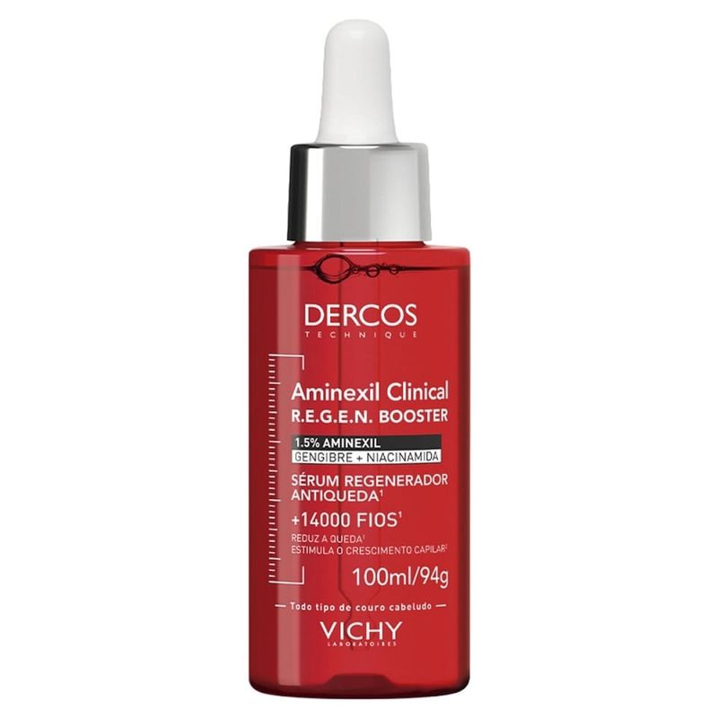 Sérum Capilar Vichy Dercos Regenerador Antiqueda 100ml - Época Cosméticos