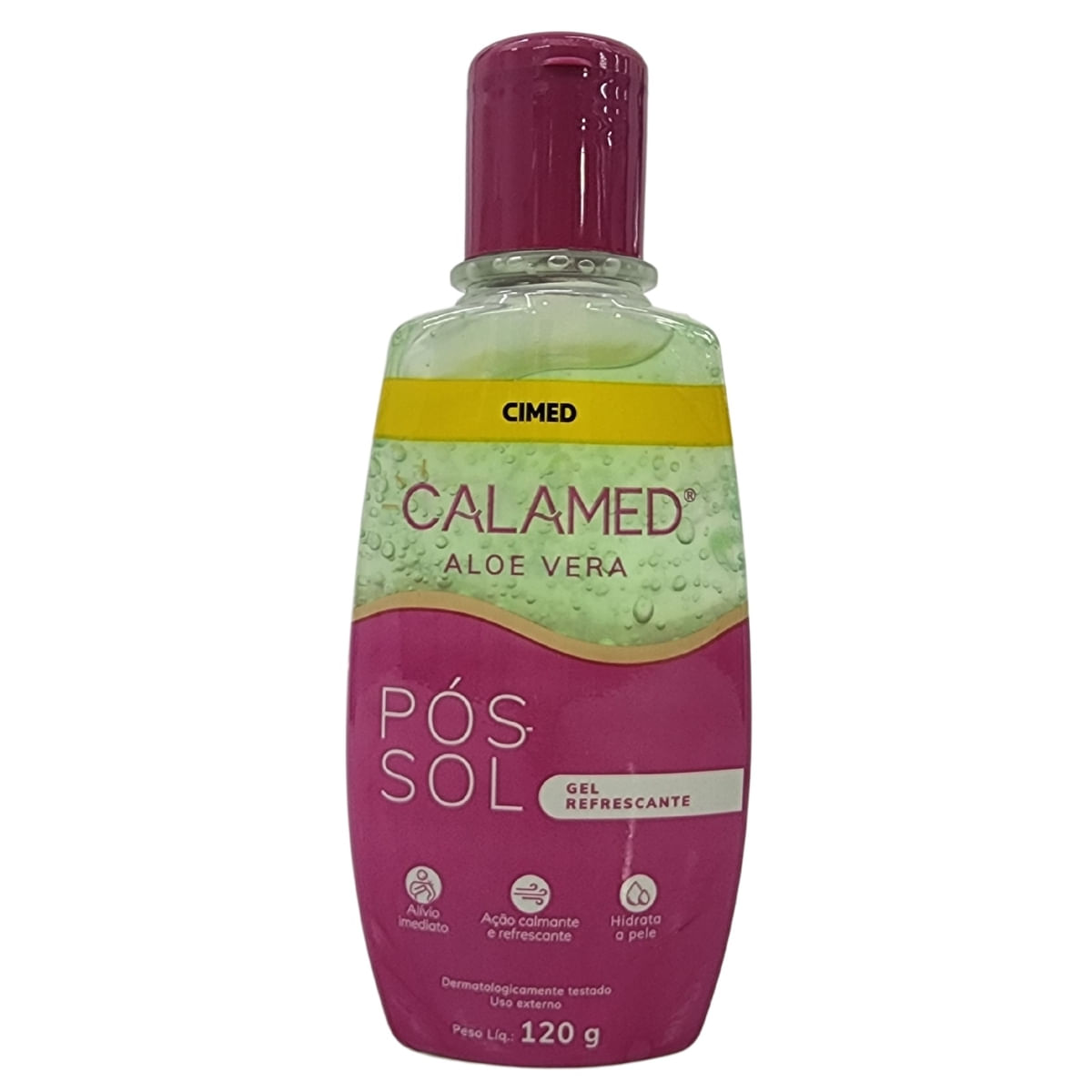 Pós Sol Gel Refrescante Aloe Vera Calamed Cimed 120g