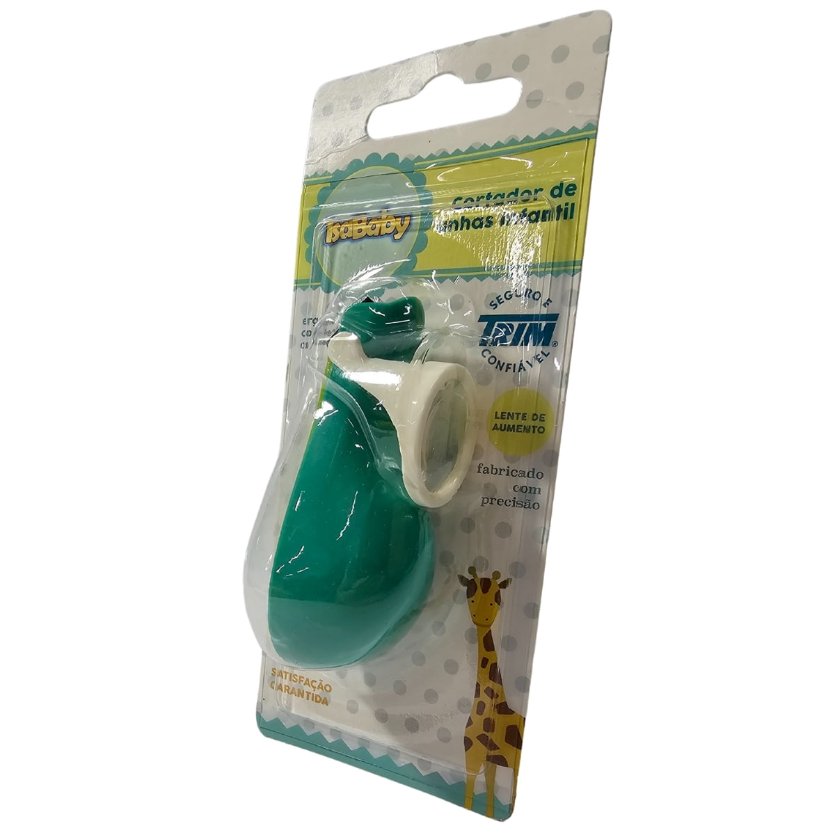 Cortador de Unha Mão Infantil Com Lente de Aumento Isababy Trim