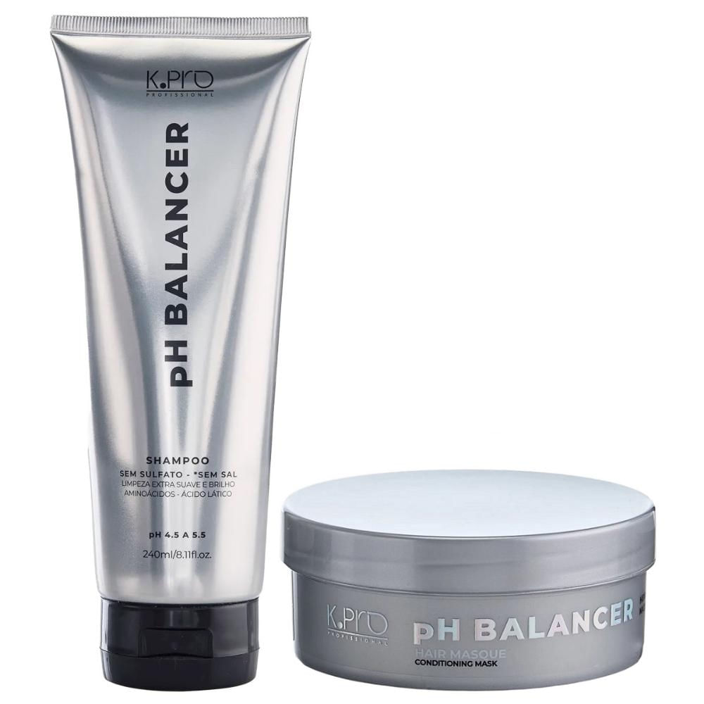 Kit K.Pro pH Balancer Shampoo 240ml + Máscara 165g