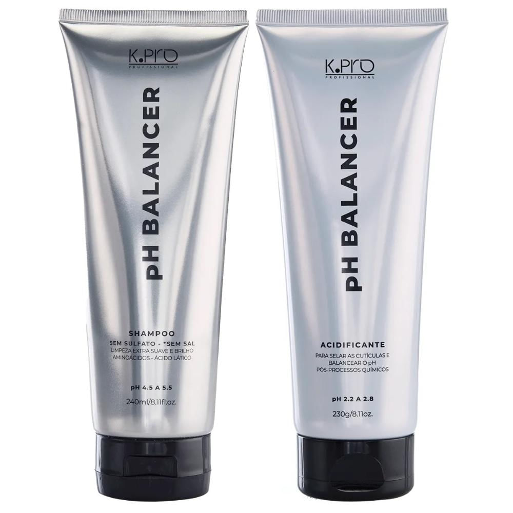 Kit K.Pro pH Balancer - Shampoo 240ml + Acidificante 230g