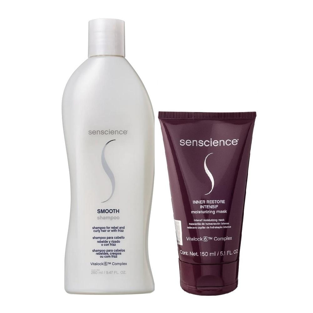 Kit Senscience Smooth - Shampoo 280ml + Inner Restore Intensif 150ml