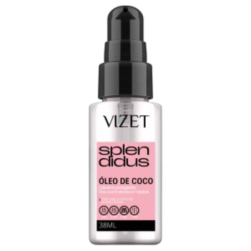 Óleo Finalizador Óleo de Coco Splendidus Vizet 38ml