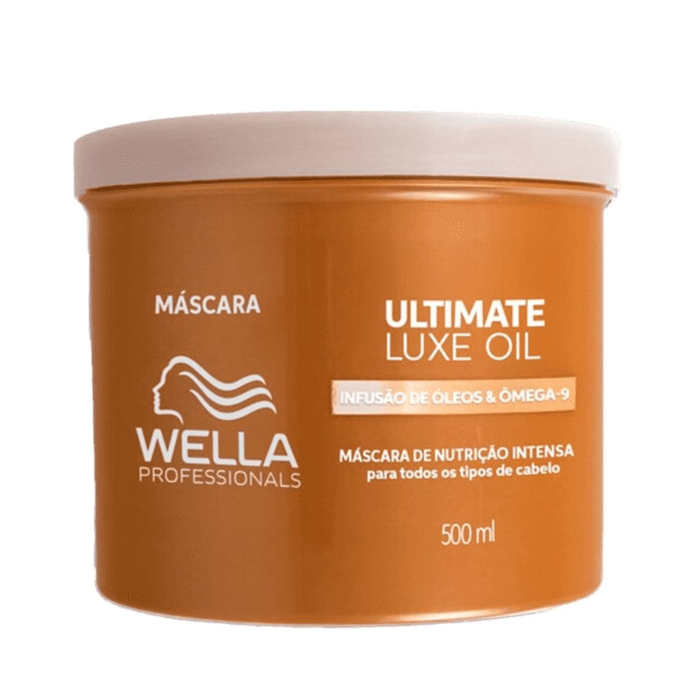 Máscara Wella Ultimate Luxe Oil 500ml