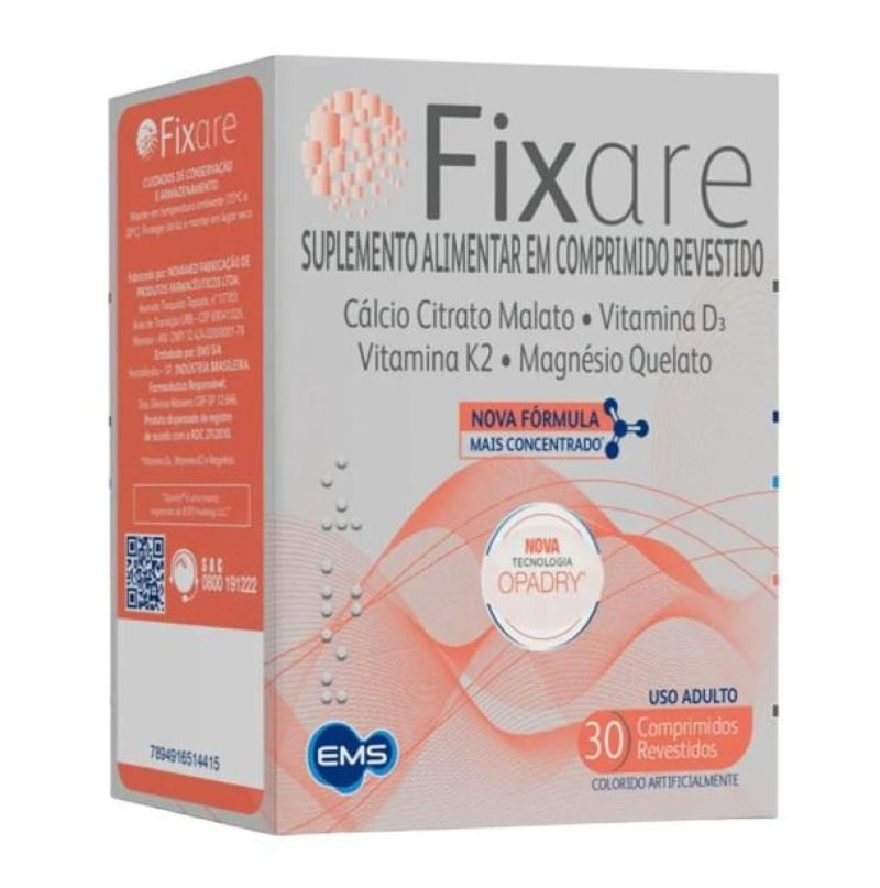 Fixare Suplemento Alimentar EMS 30cpr