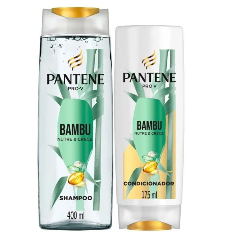 Pantene Pro-V Bambu Shampoo 400ml + Condicionador 175ml