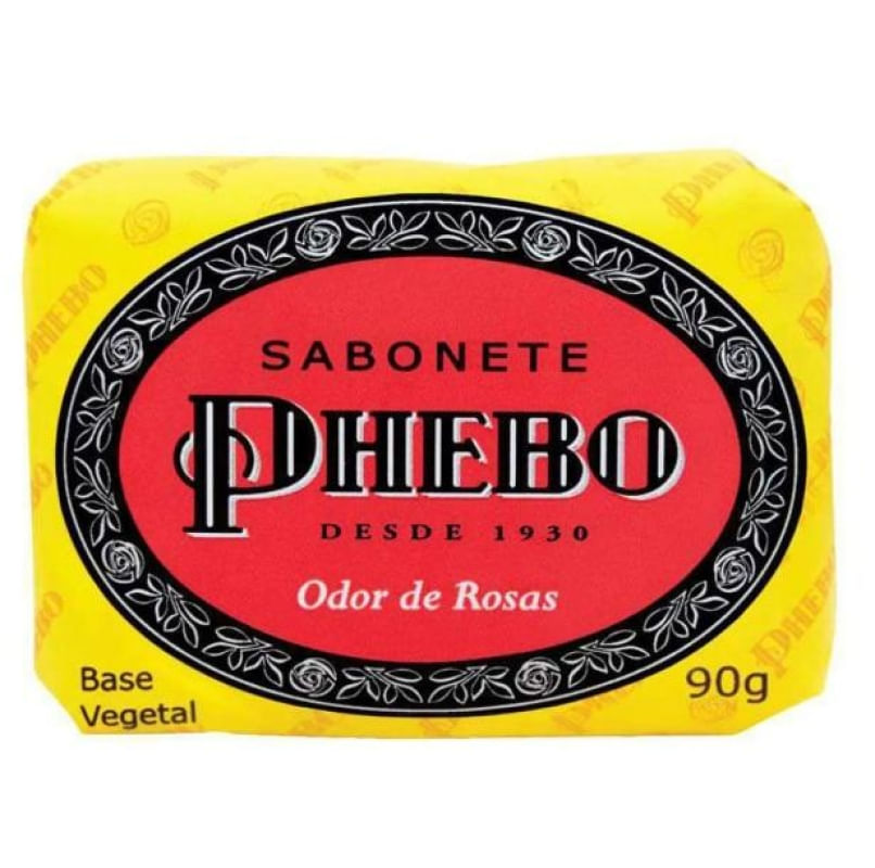 Sabonete Phebo Odor de Rosas 90g - 3 unidades