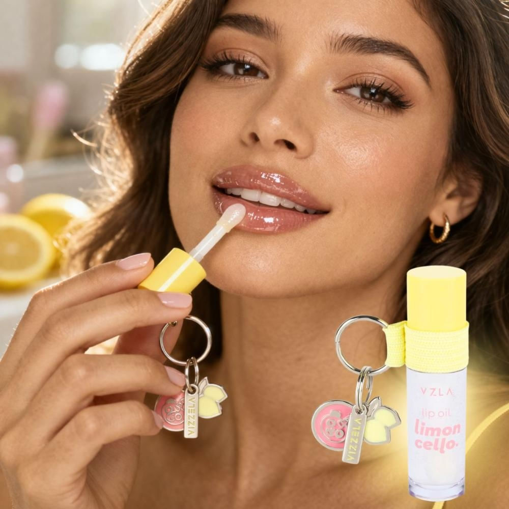Lip Oil Vizzela Limoncello Com Chaveiro 6ml - Época Cosméticos