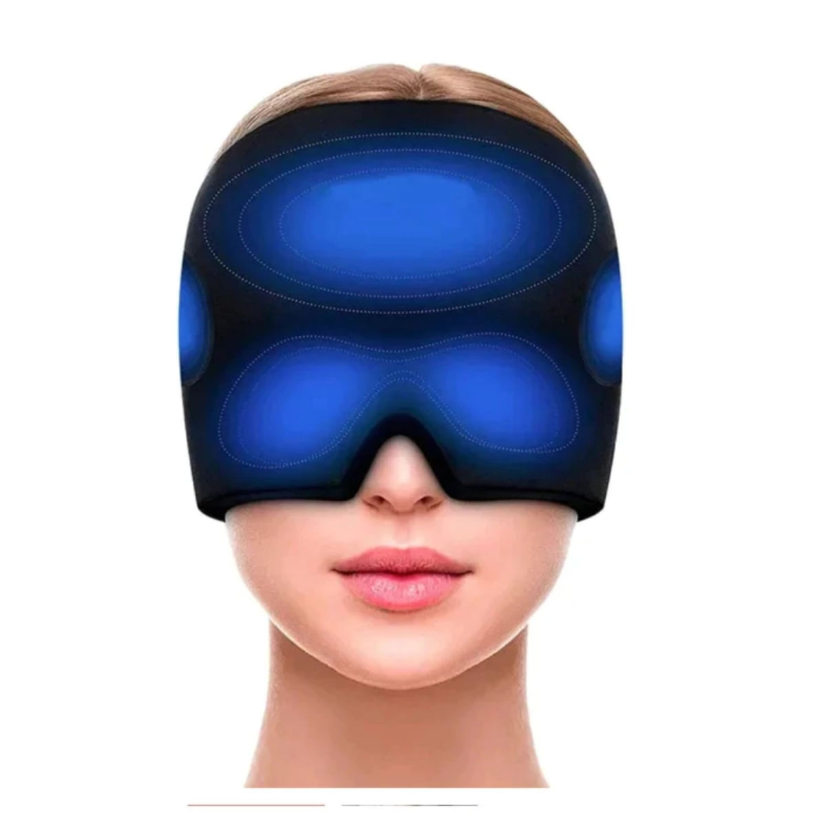 Touca gel relaxante terapêutica