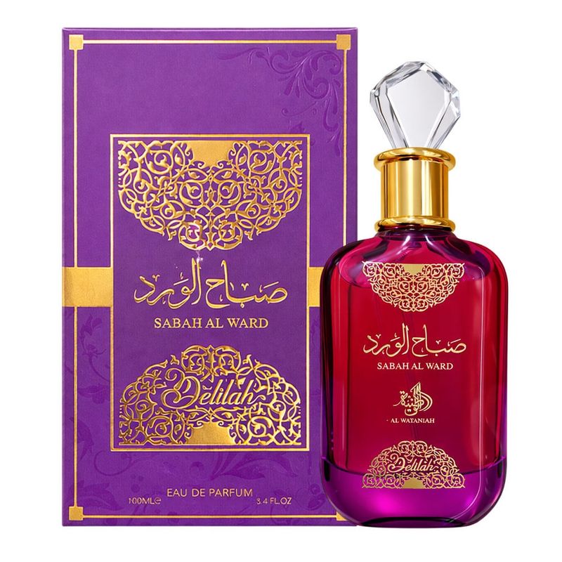 香水(女性用) Sabah Al Ward Eau de Parfum Delilah Al wataniah sabah al ward delilah eau de parfum - perfume feminino