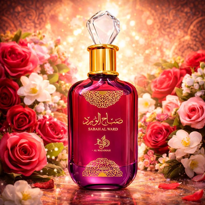 Al wataniah sabah al ward delilah eau de parfum - perfume feminino