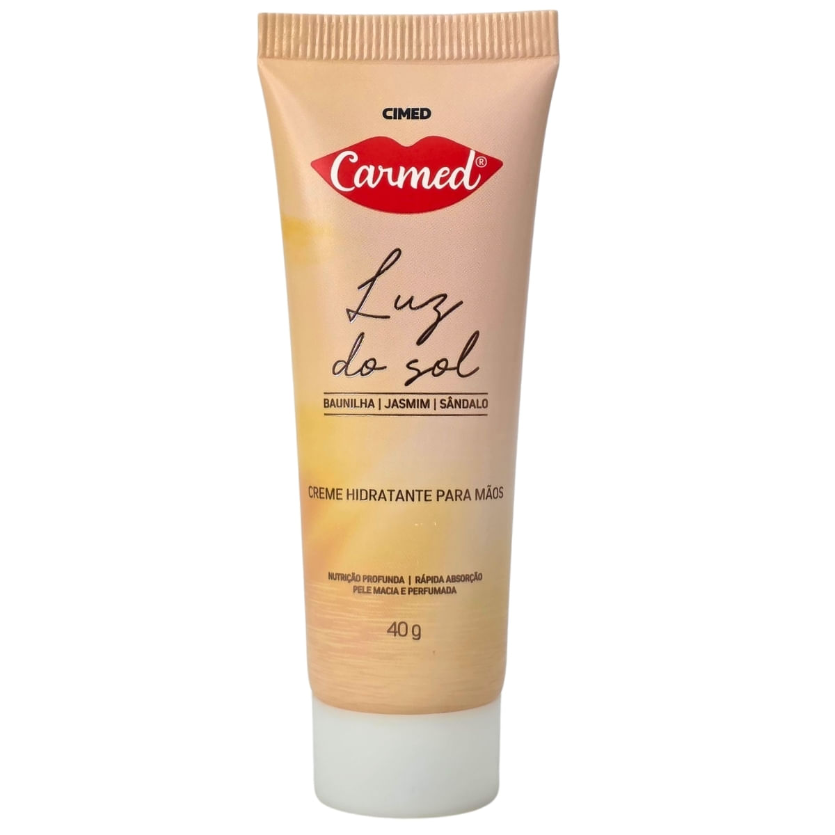 Creme hidratante para as mãos luz do sol carmed cimed 40g