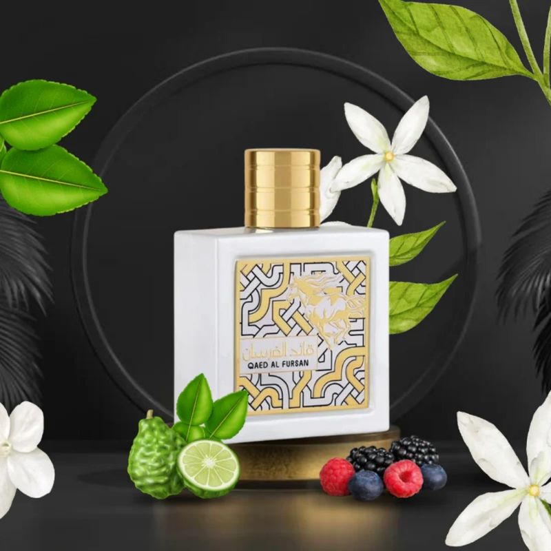Perfume Árabe Unissex Qaed Al Fursan Unlimited de Lattafa EDP 90ml