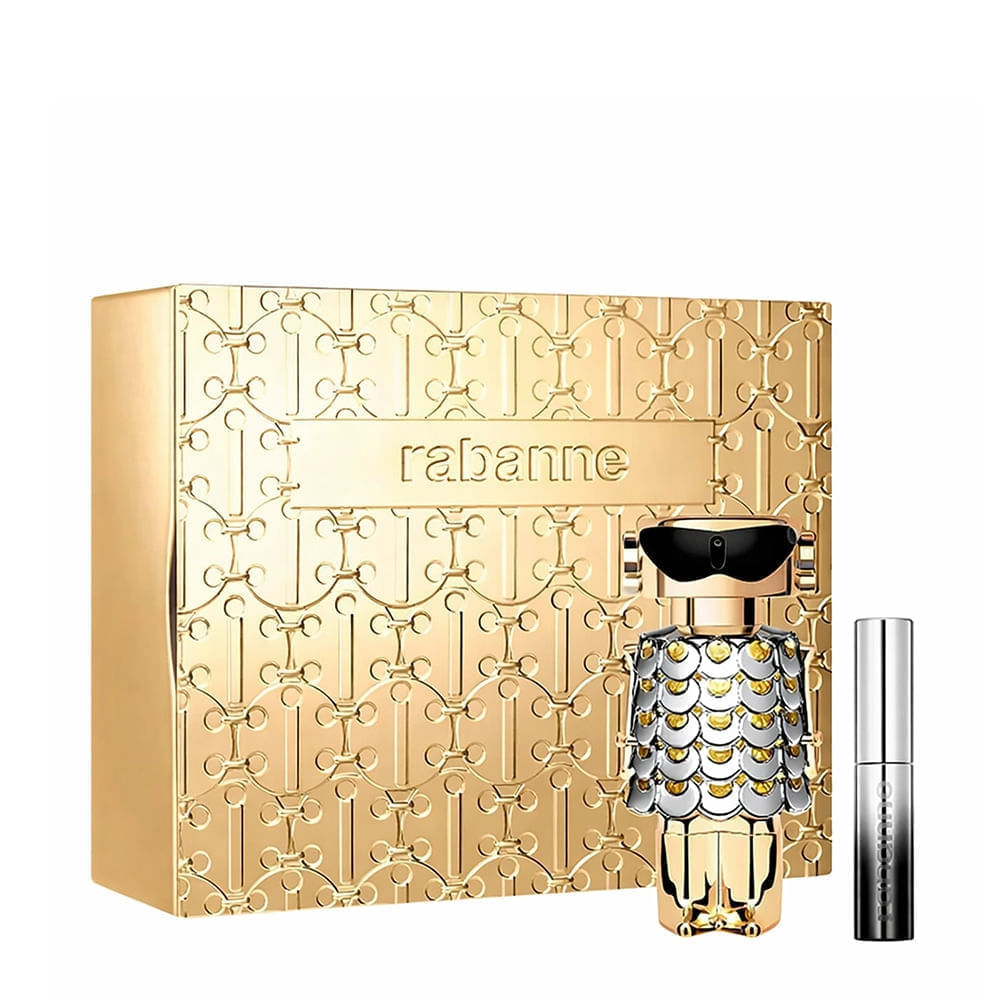 Kit rabanne fame feminino - edp 50ml + máscara 4,5ml