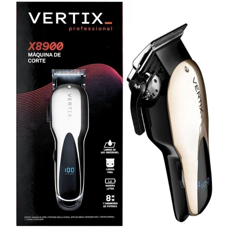 Máquina de Corte Profissional sem Cabo X8900 Lithium - Vertix