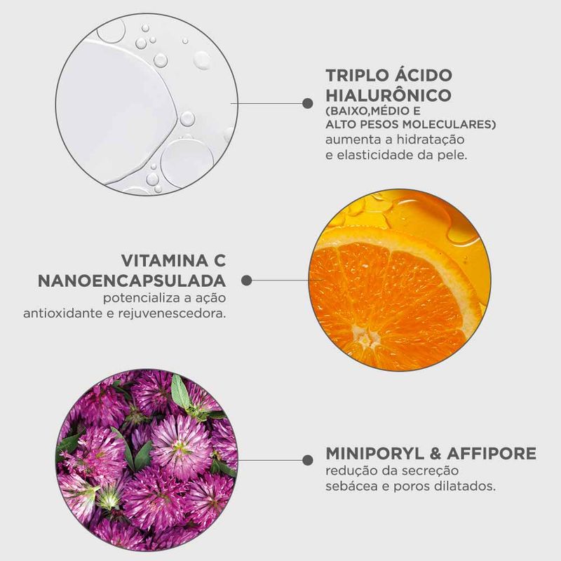 Rejuvenescedor Facial Mantecorp Skincare - Ivy C Acqua - Época