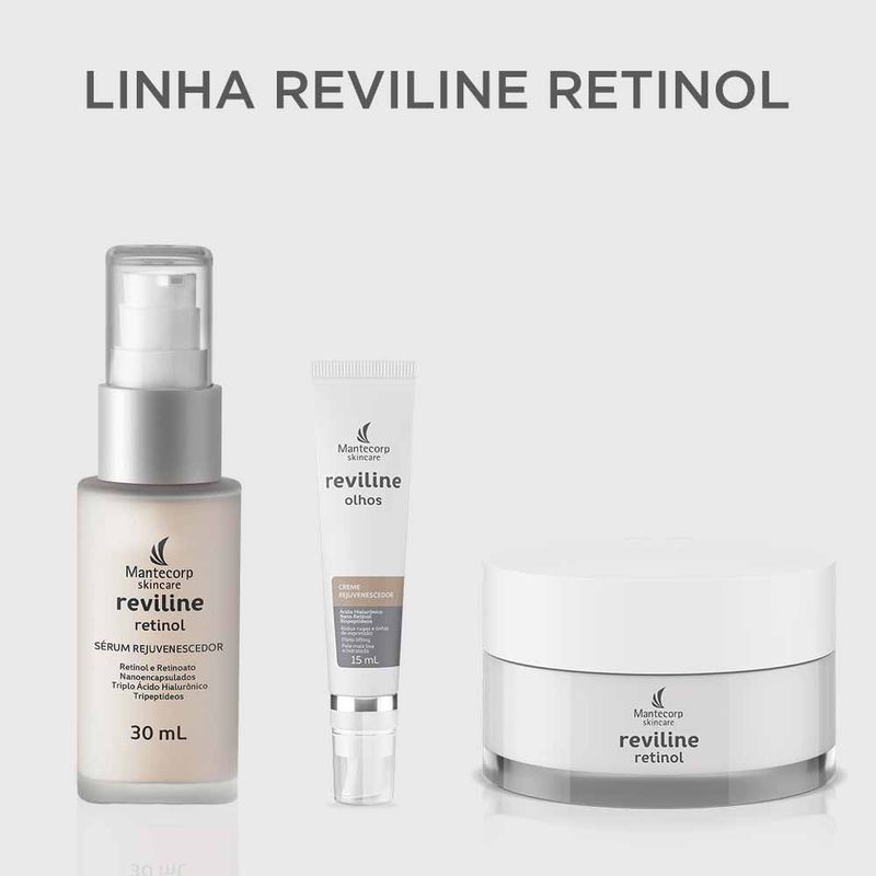 Rejuvenescedor Facial Mantecorp Skincare Reviline Retinol Sérum
